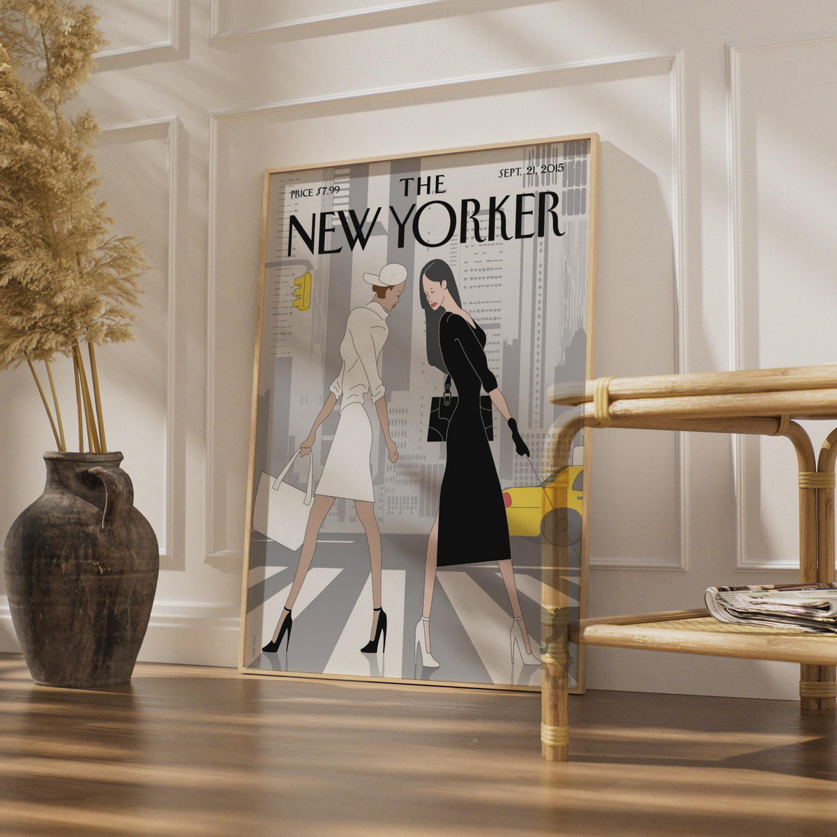 NYC Street Style Poster, New York City Wall Art wall art print