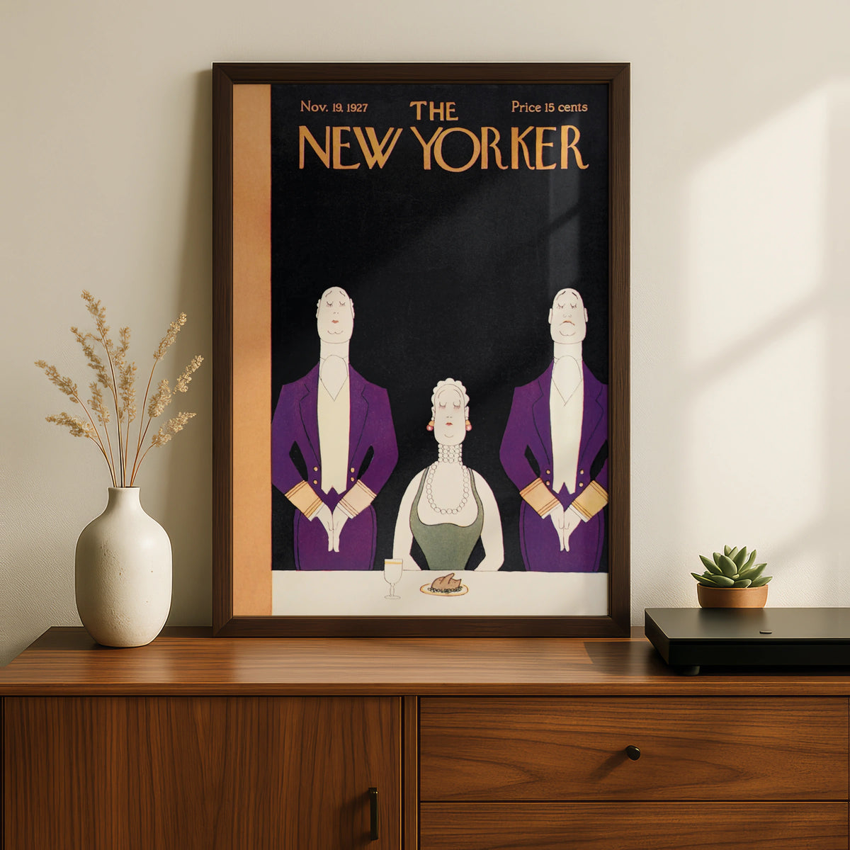 Vintage Poster, Vintage Editorial Wall Art wall art print
