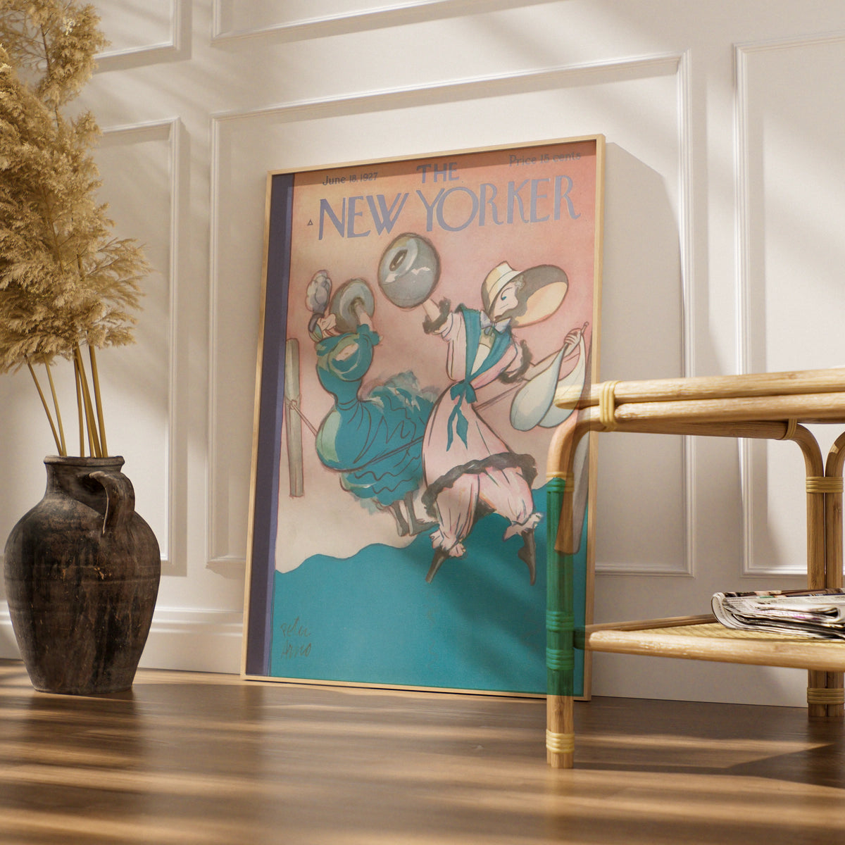 Vintage Poster, Vintage Editorial Wall Art wall art print