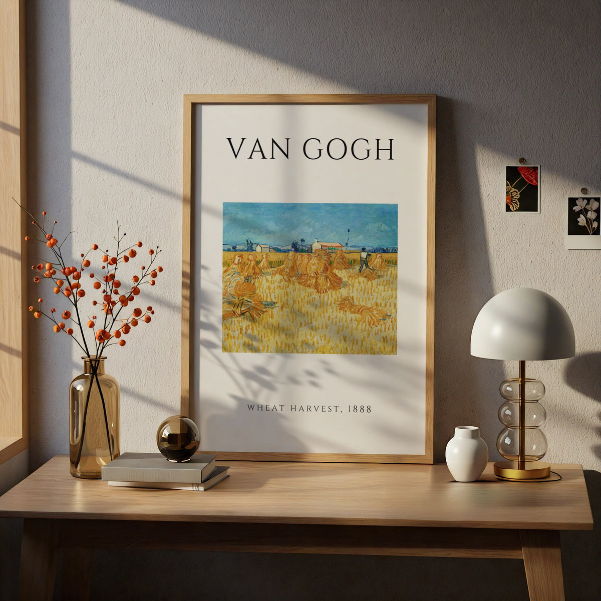 Van Gogh Wheat Harvest 1888 Wall Art Print | Vintage Golden Field Poster, Living Room – product image 5