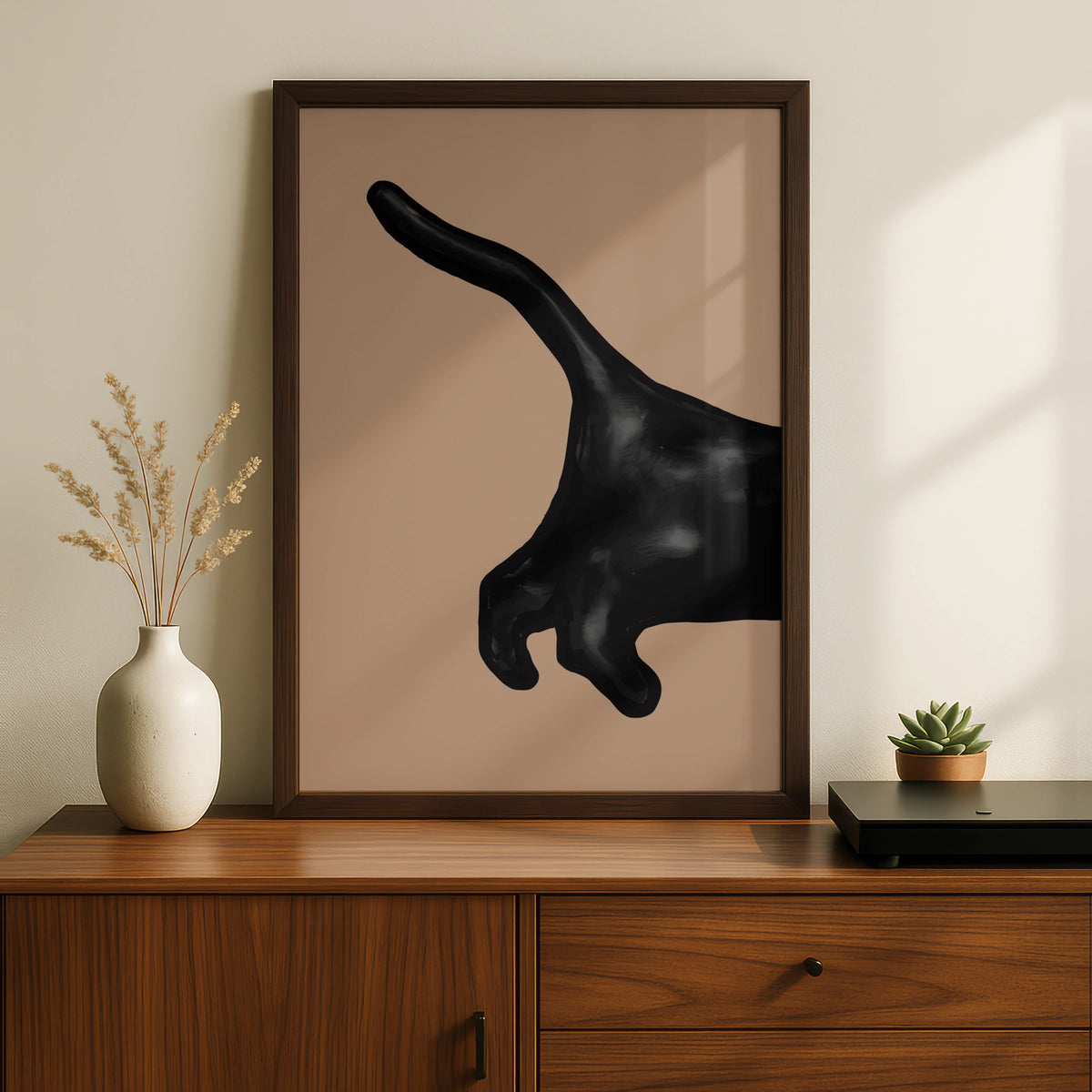 Halloween Black Witch Hand Poster, Spooky Claw Wall Art, Dark Gothic Horror Print