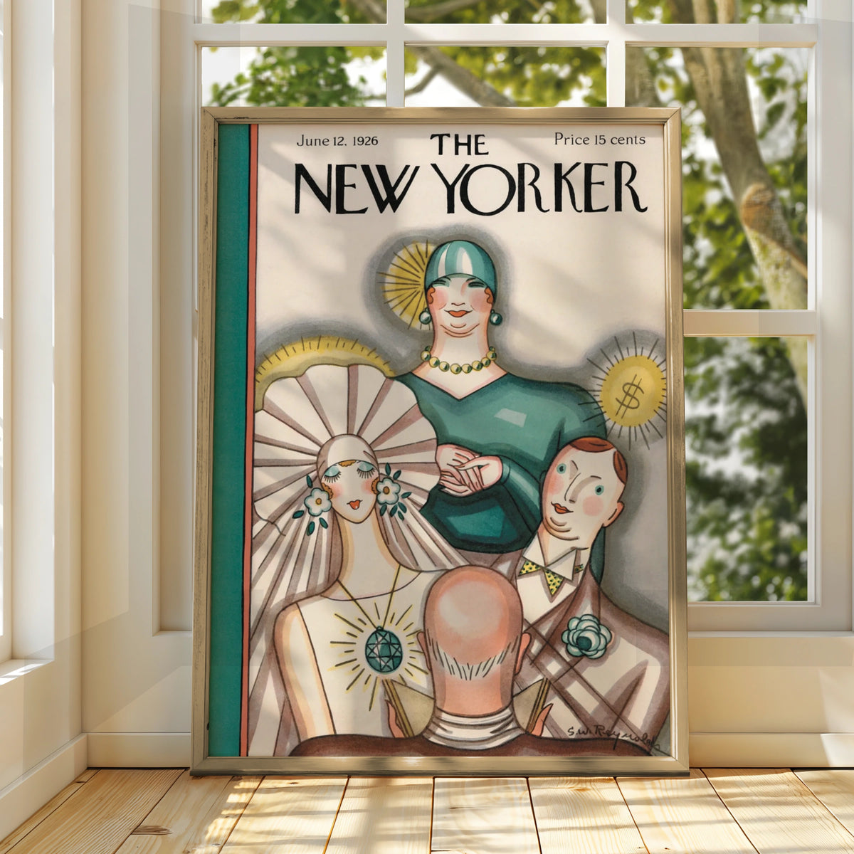 Art Poster, Vintage Editorial Wall Art wall art print