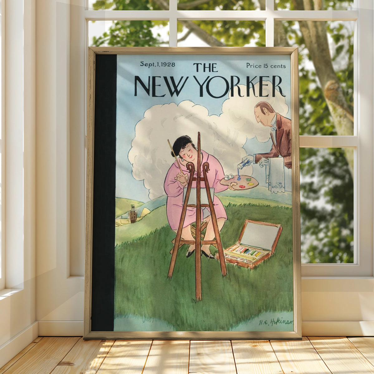 Vintage Art Poster, Vintage Editorial Wall Art wall art print