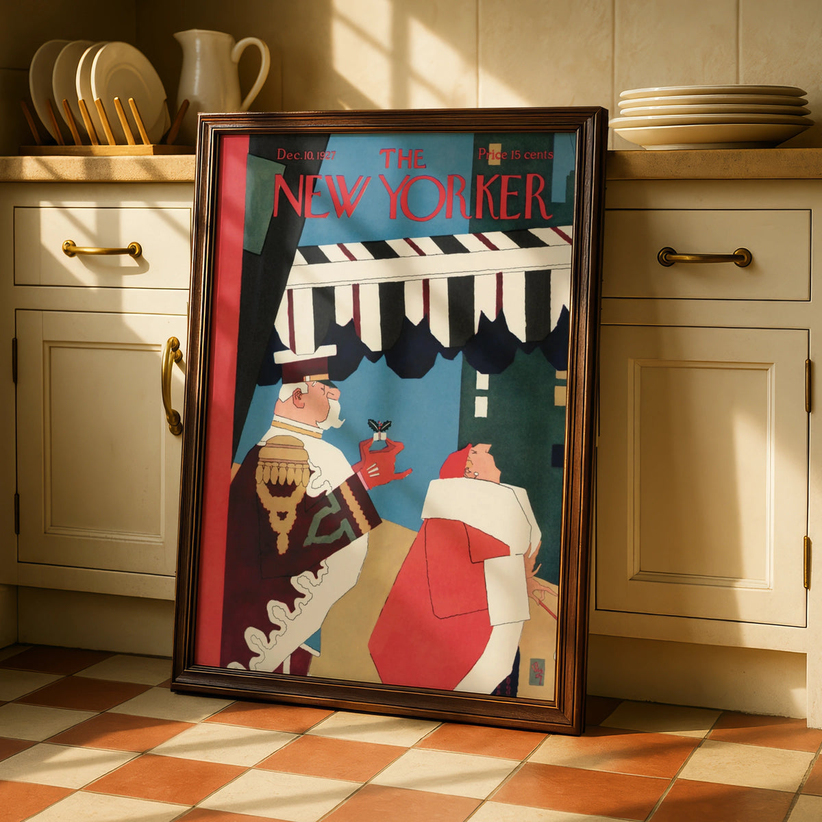 Vintage Art Deco Poster, Vintage Editorial Wall Art wall art print