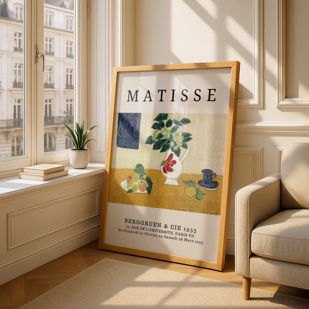 Colourful Still Life Wall Art Print, Vintage Botanical Floral Gallery Poster – product image 4