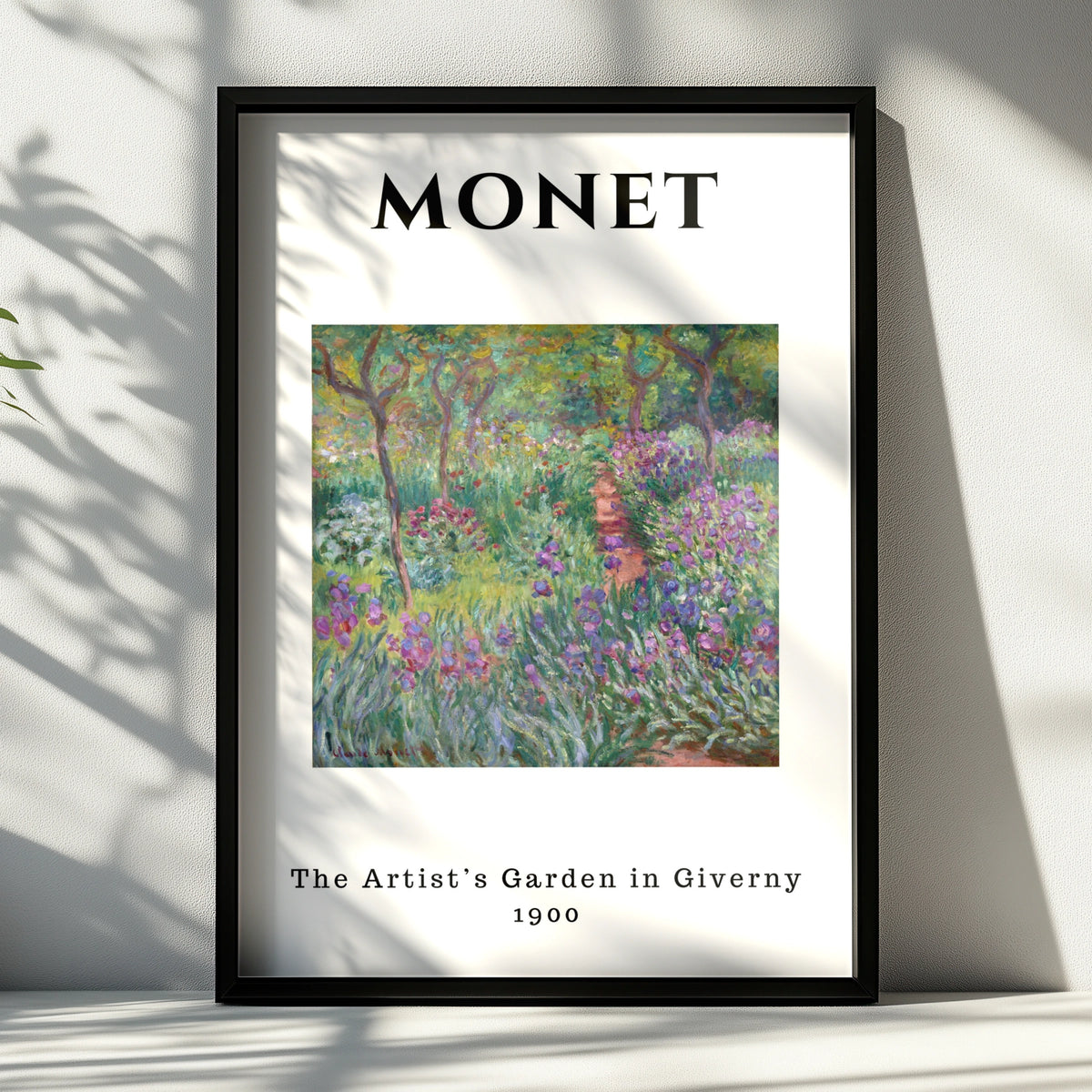 Monet Garden Wall Art Print | Impressionist Floral Poster, Giverny Botanical Print – product image 6