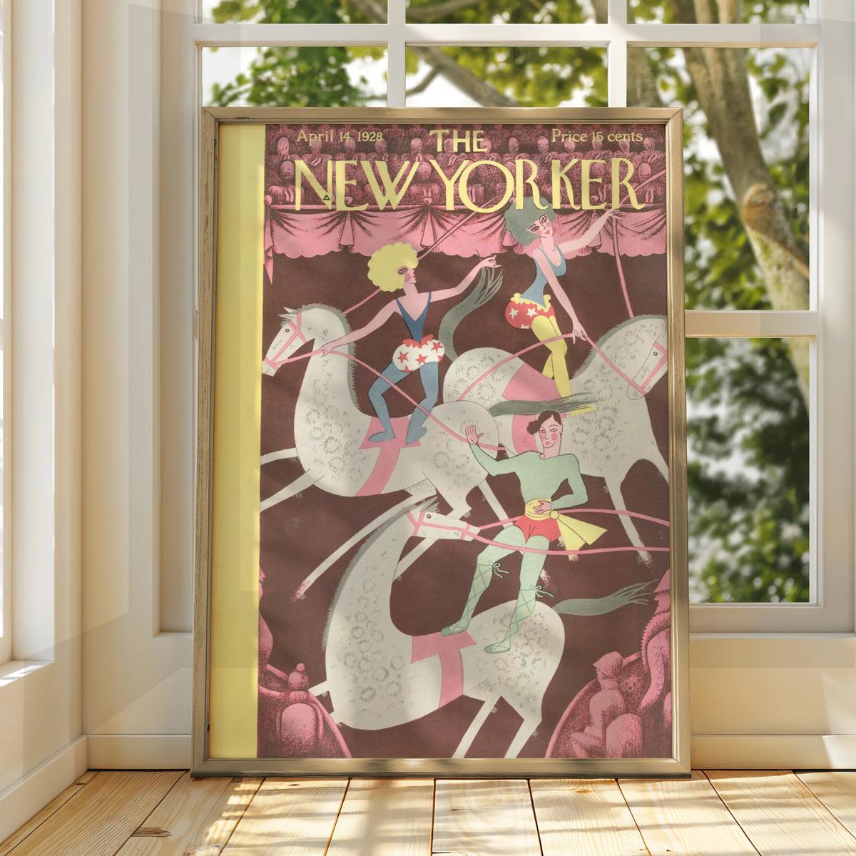 Circus Poster, Vintage Editorial Wall Art wall art print