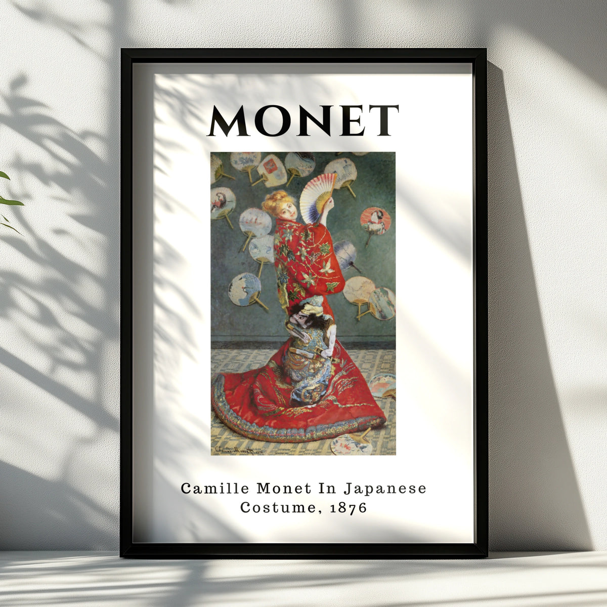 Monet Camille in Japanese Costume 1876 Wall Art Print | Vintage Impressionist Poster – product image 6