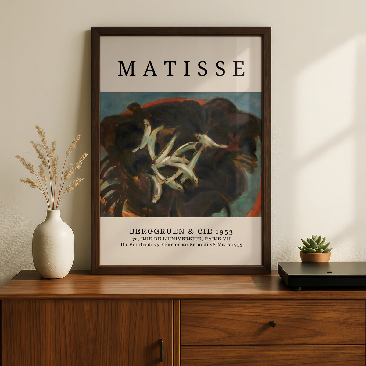 Colourful Fish Still Life Wall Art Print, Vintage Fauvist Gallery Poster – product image 2