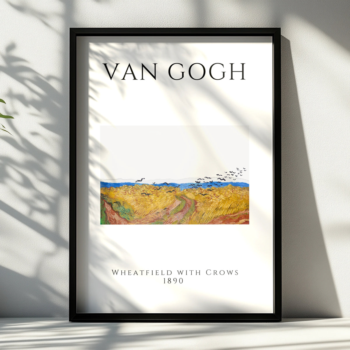 Van Gogh Wheatfield With Crows Wall Art Print | Vintage Gallery Poster, Living Room – product image 6
