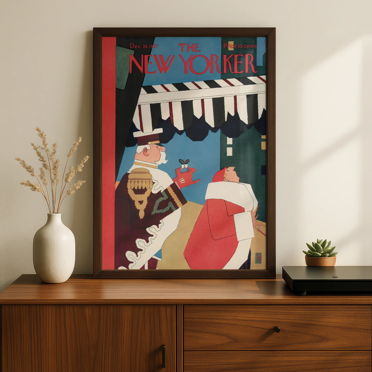Vintage Art Deco Poster, Vintage Editorial Wall Art wall art print