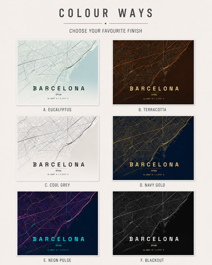 Custom City Map Poster, Personalized Travel Wall Art, Any City Print