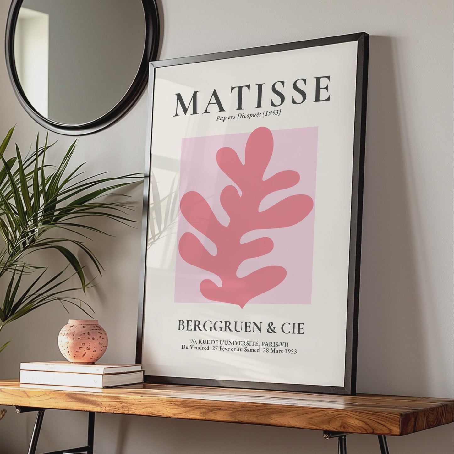 Henri Matisse Art Poster, 1953 Paper Cutouts, Colourful Wall Art, Modern Decor, Minimalist Style wall art print