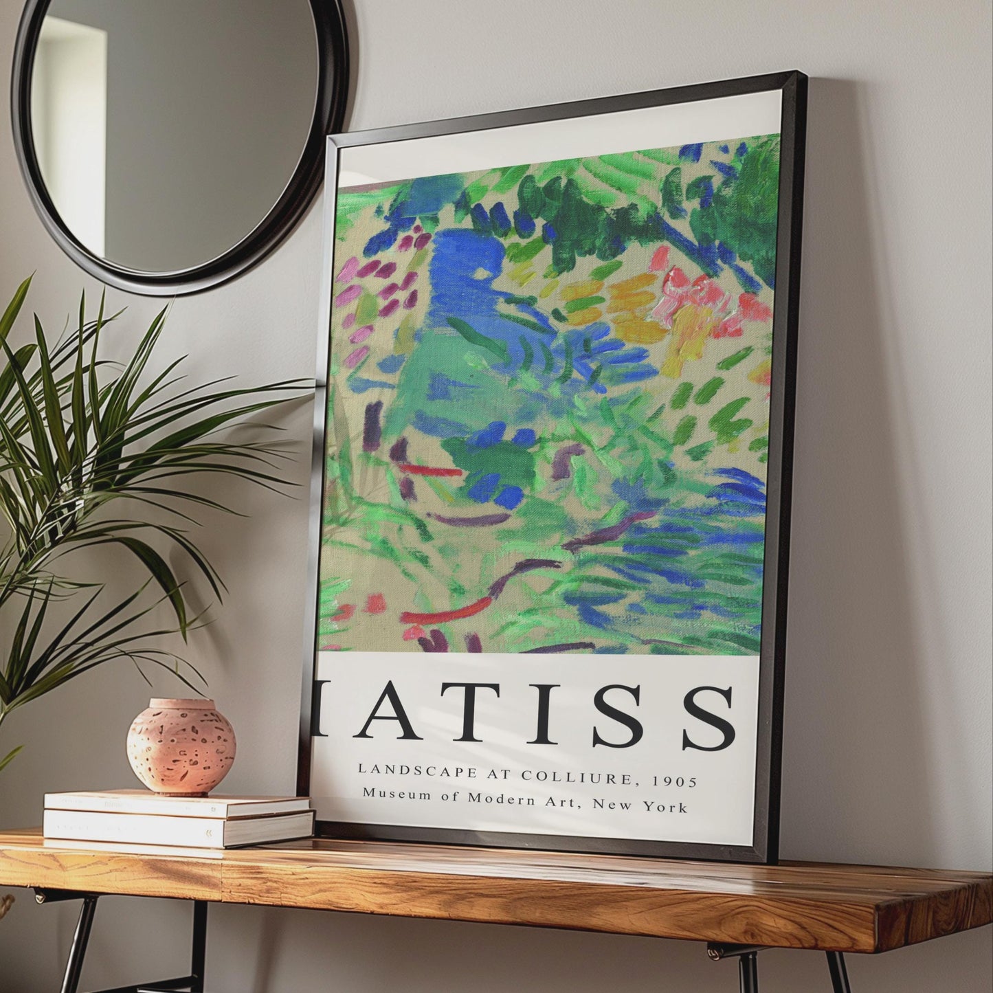Matisse Landscape Print, Fauvism Wall Art, 1905 Exhibition Poster wall art print