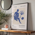 Henri Matisse Art Poster, Abstract Figure Design, Minimalist Wall Art, Mid-Century Modern Print wall art print