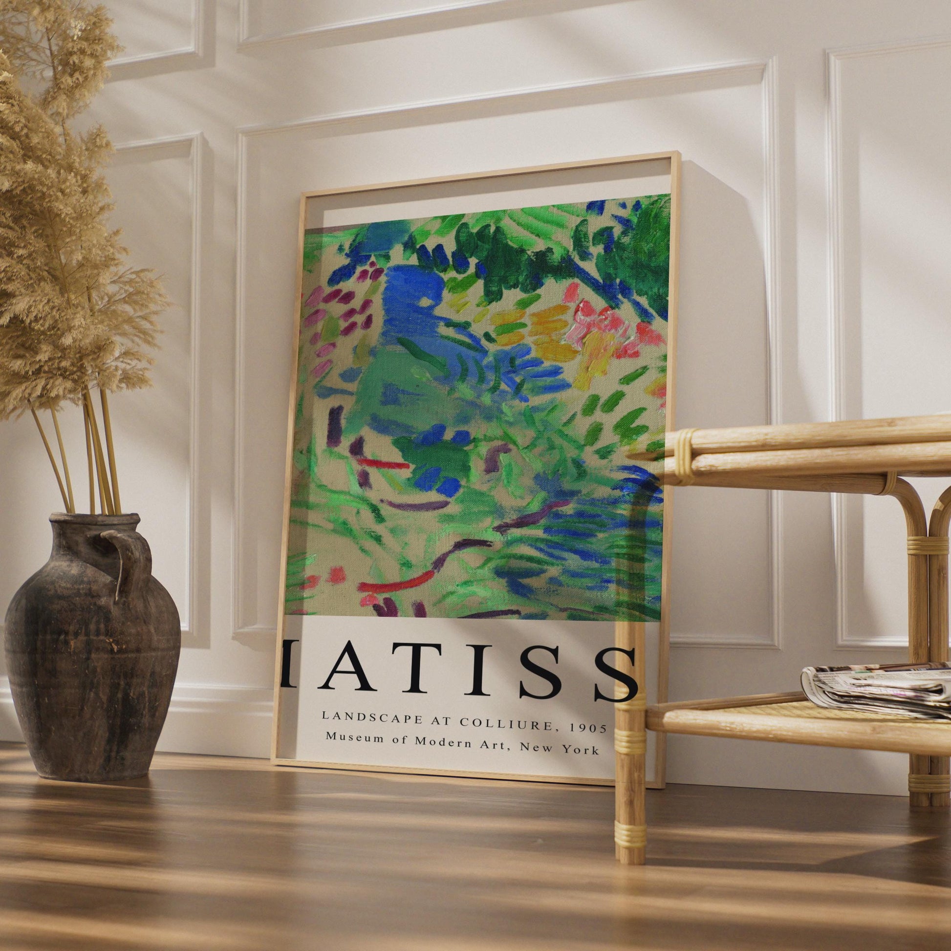 Matisse Landscape Print, Fauvism Wall Art, 1905 Exhibition Poster wall art print
