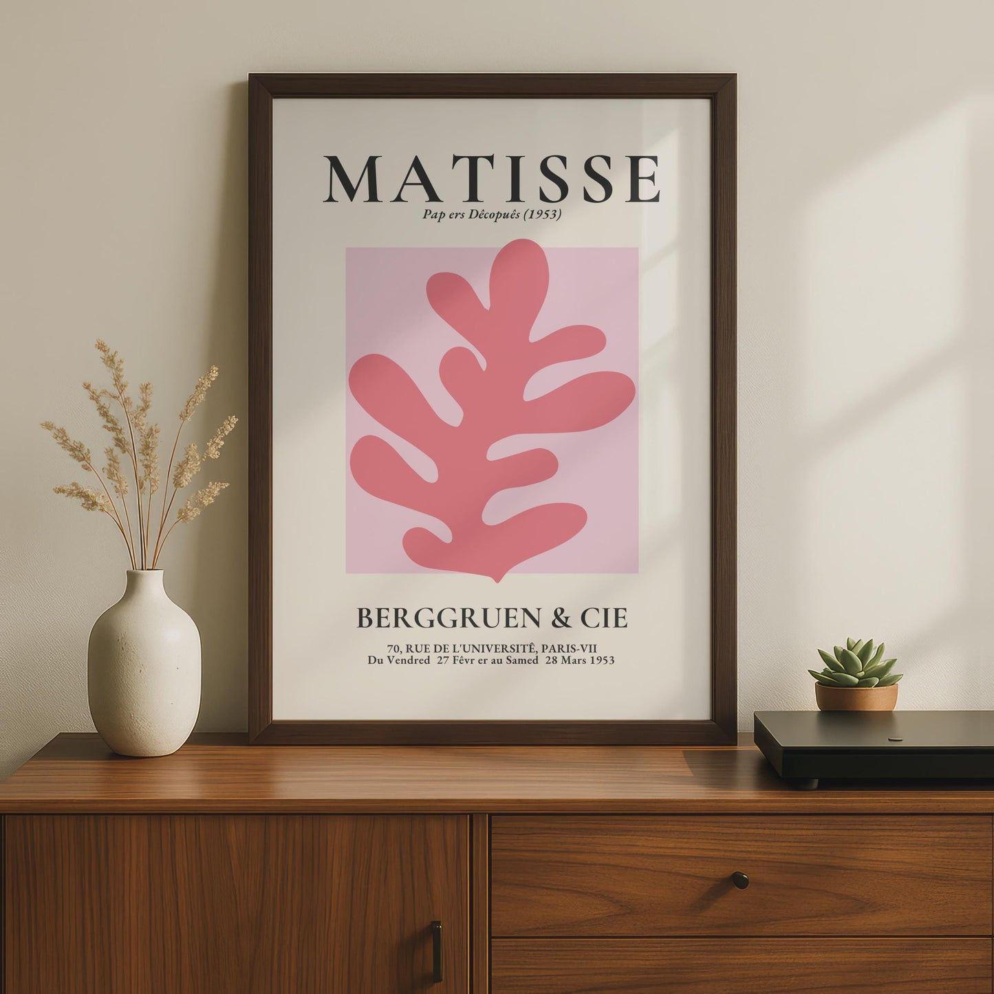 Henri Matisse Art Poster, 1953 Paper Cutouts, Colourful Wall Art, Modern Decor, Minimalist Style wall art print