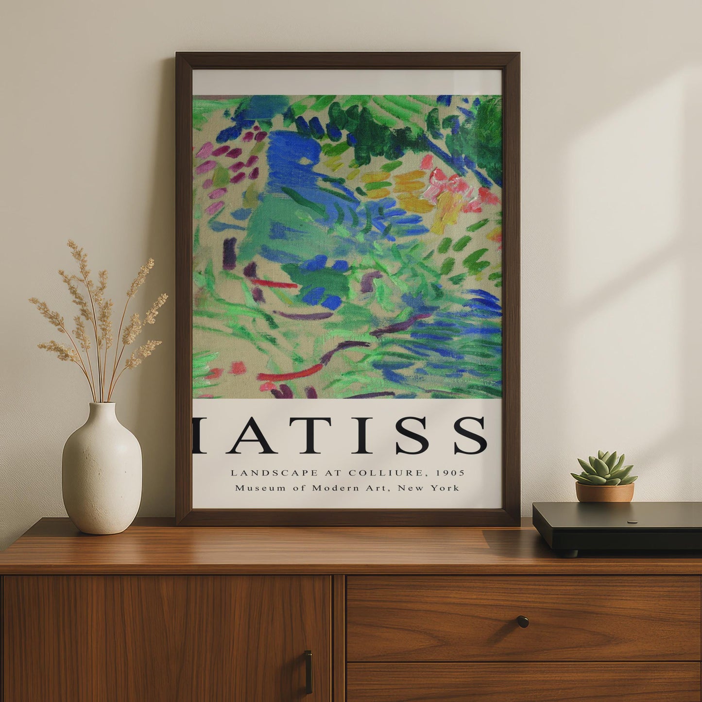 Matisse Landscape Print, Fauvism Wall Art, 1905 Exhibition Poster wall art print