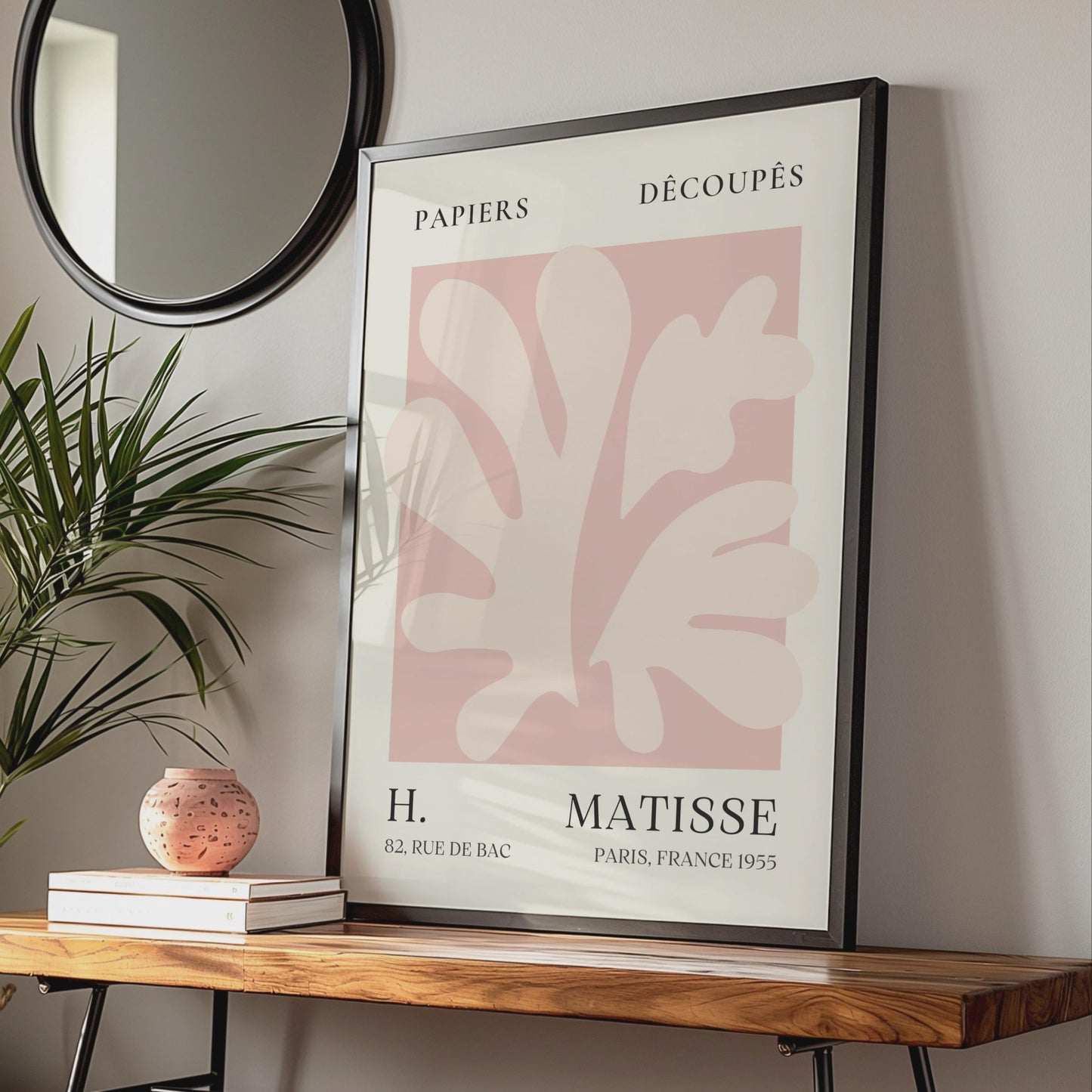 Henri Matisse Papiers Decoupes Poster, Minimalist French Gallery Wall Art wall art print
