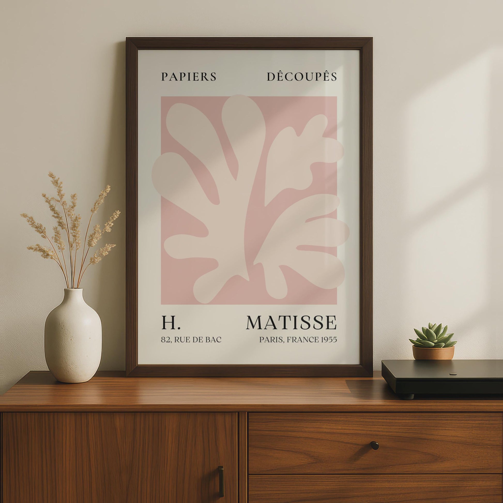 Henri Matisse Papiers Decoupes Poster, Minimalist French Gallery Wall Art wall art print