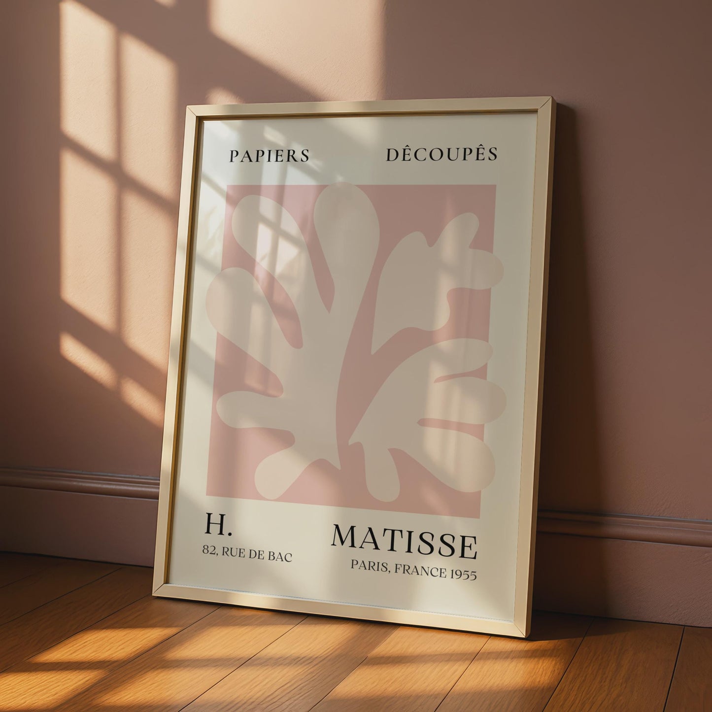 Henri Matisse Papiers Decoupes Poster, Minimalist French Gallery Wall Art wall art print