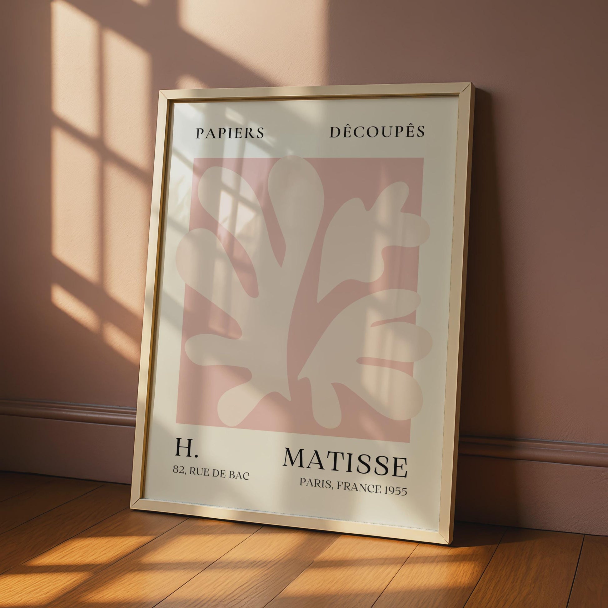 Henri Matisse Papiers Decoupes Poster, Minimalist French Gallery Wall Art wall art print