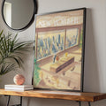 The New Yorker 1998 Cover Poster, NYC Skyline Office Art, Sempe Wall Art Print wall art print