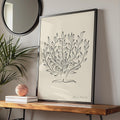 Henri Matisse Inspired Wall Art, Minimalist Leaf Print, Botanical Poster for Home Decor wall art print