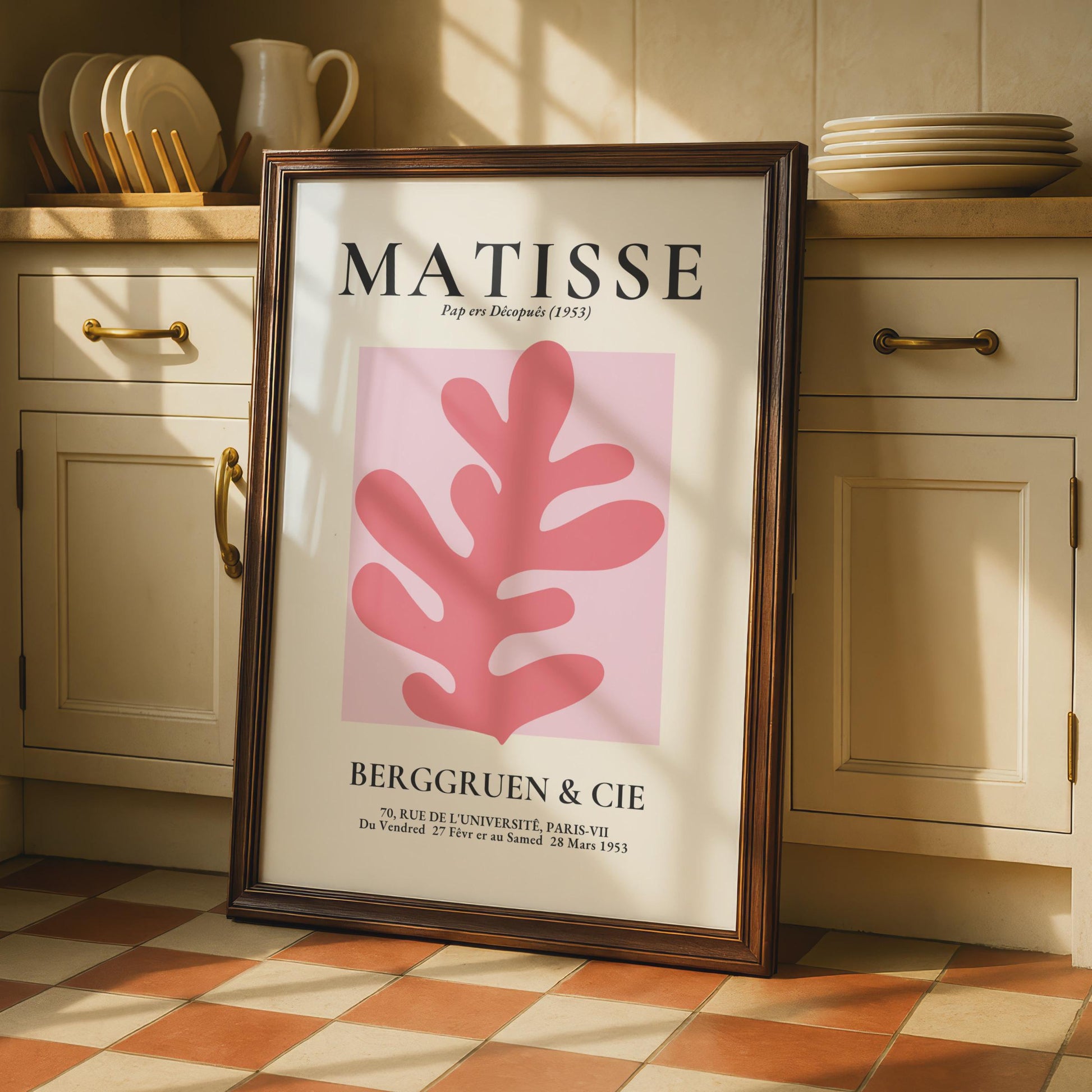 Henri Matisse Art Poster, 1953 Paper Cutouts, Colourful Wall Art, Modern Decor, Minimalist Style wall art print