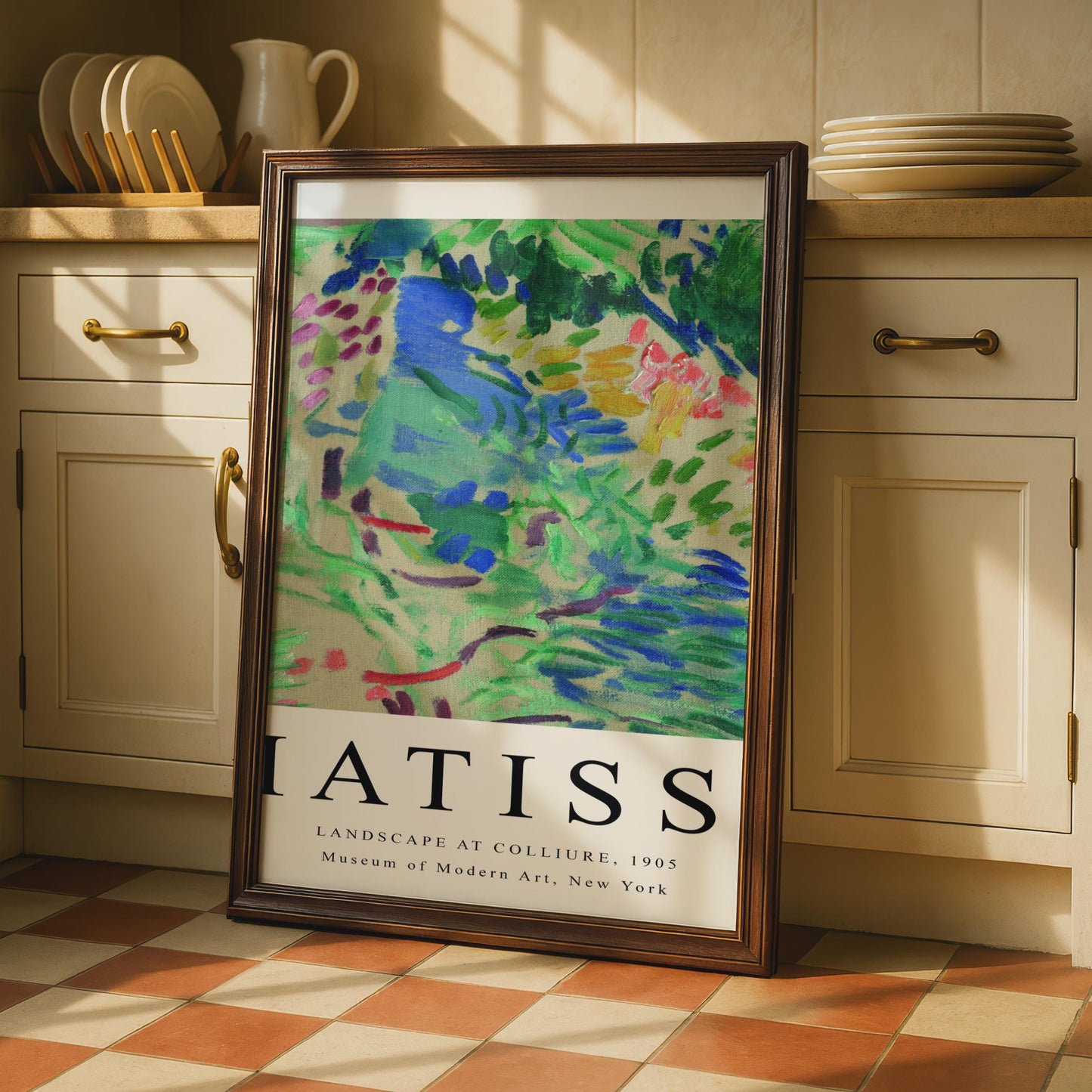 Matisse Landscape Print, Fauvism Wall Art, 1905 Exhibition Poster wall art print