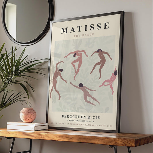 Henri Matisse The Dance Art Print, Abstract Figures Wall Art, Vintage Decor, Minimalist Poster wall art print