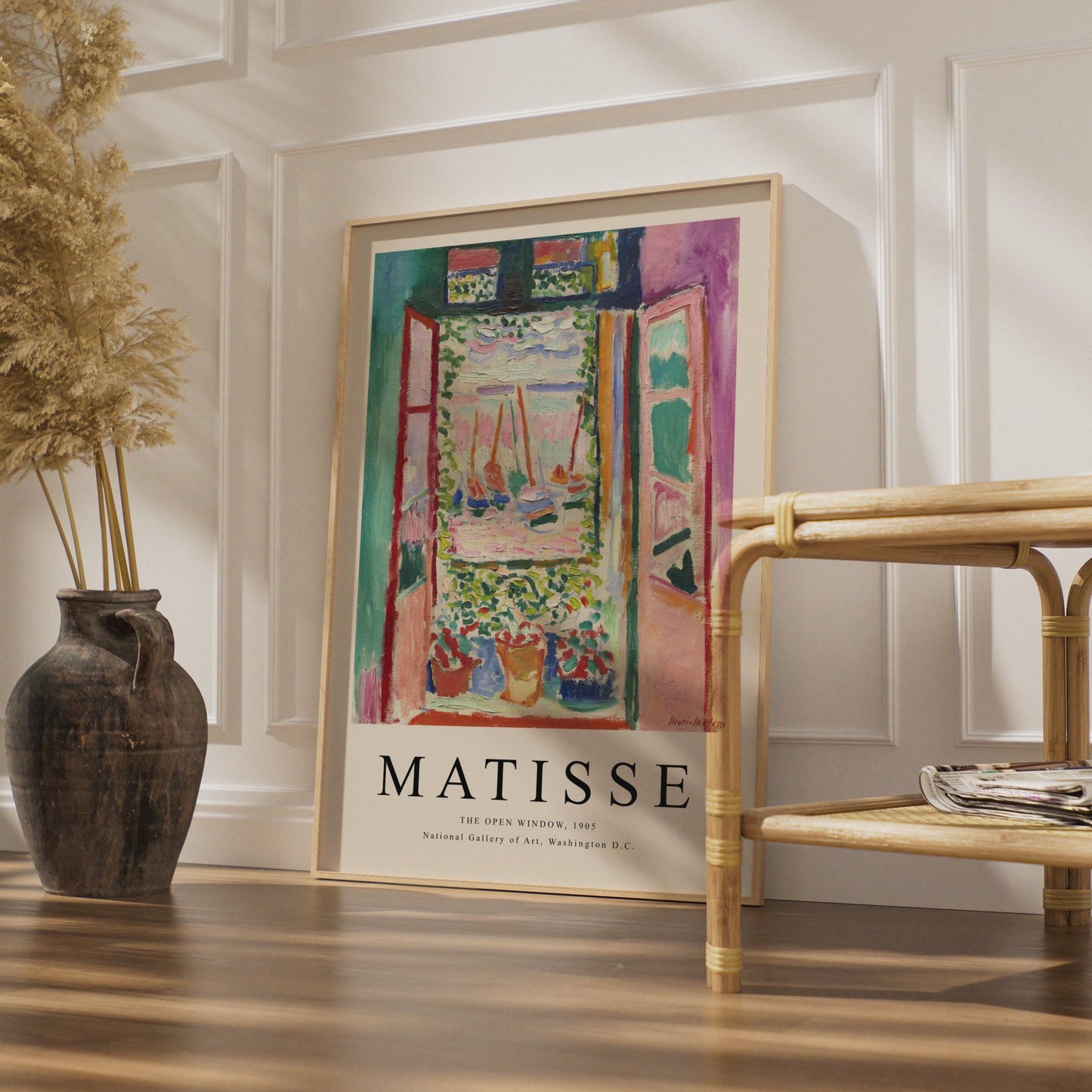 Matisse Open Window Print, Fauvism Wall Art, Vibrant Colors wall art print