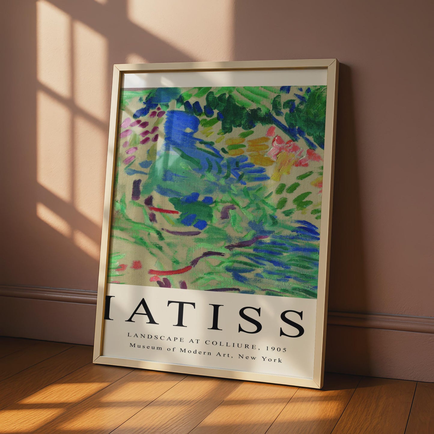 Matisse Landscape Print, Fauvism Wall Art, 1905 Exhibition Poster wall art print