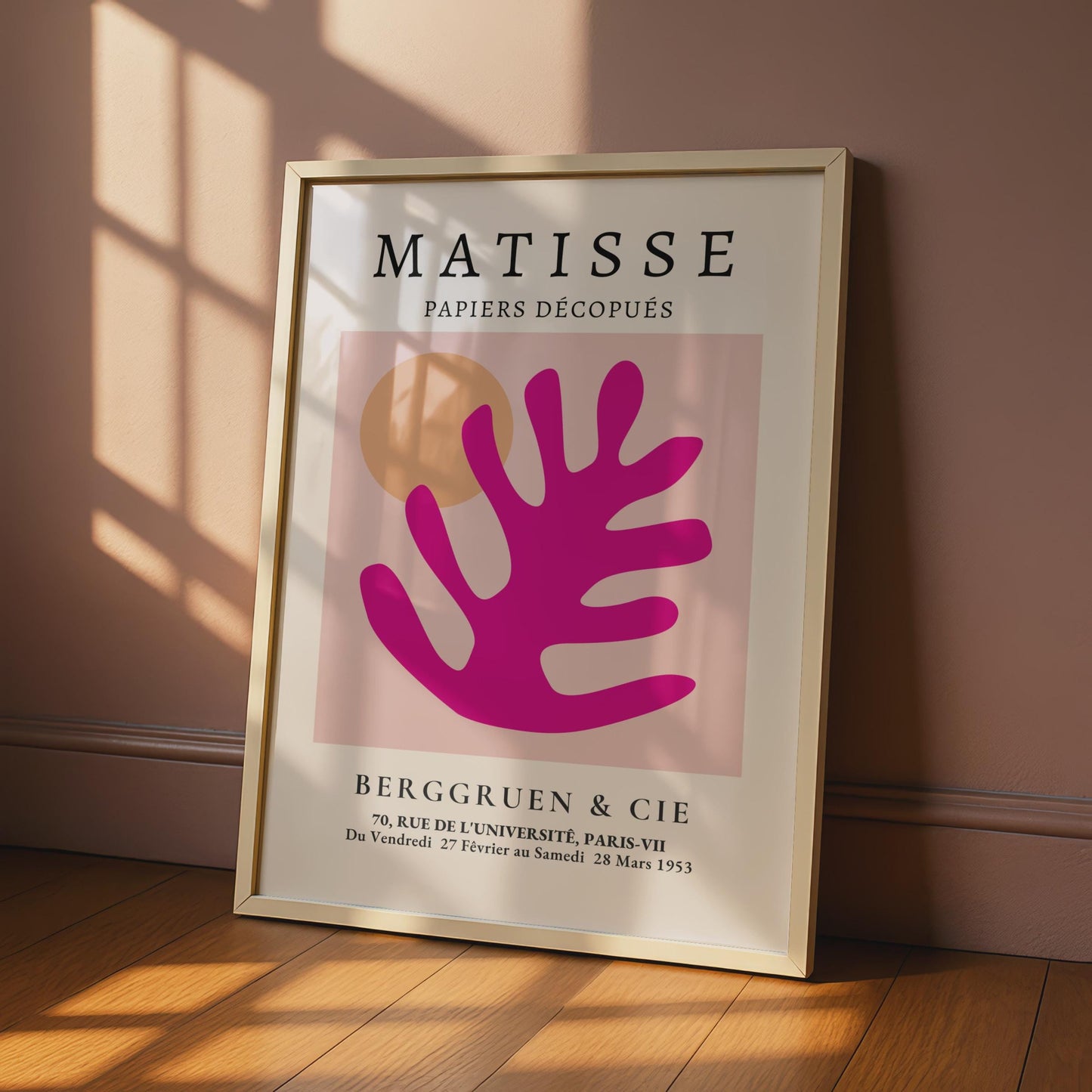 Henri Matisse Art Poster, Papiers Decoupes, Abstract Wall Art, Colourful Print for Home Decor wall art print