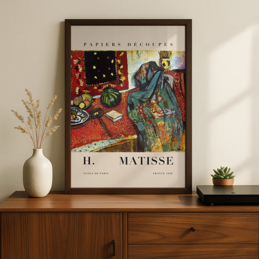 Colourful Still Life Wall Art Print, Vintage Modernist Gallery Decor – product image 2