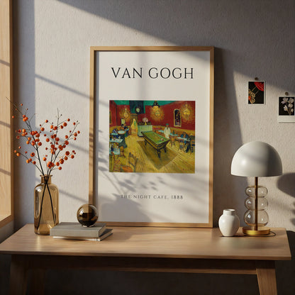 Van Gogh The Night Cafe 1888 Wall Art Print | Vintage Impressionist Poster, Living Room – product image 5
