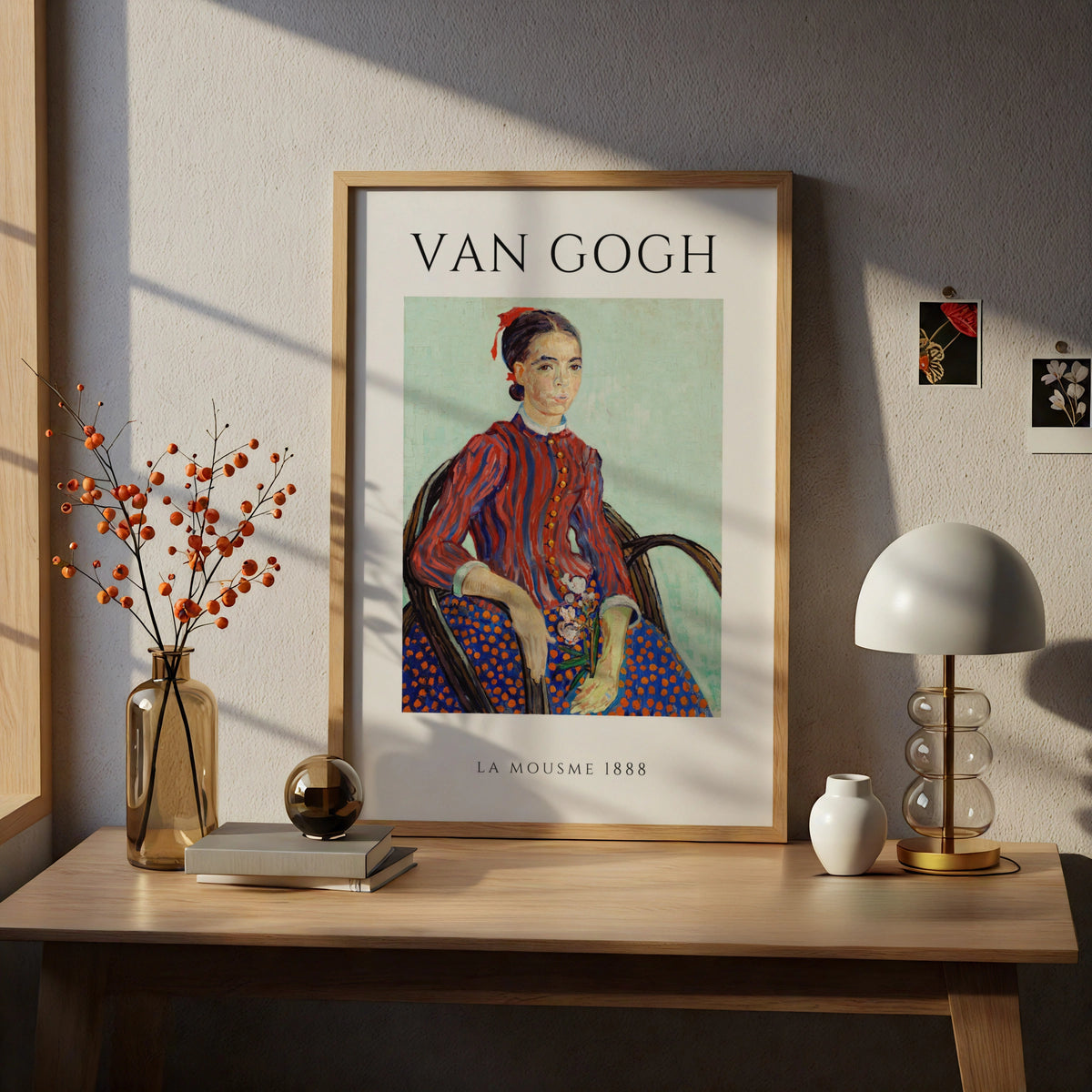 Van Gogh La Mousme 1888 Wall Art Print | Colourful Vintage Portrait Poster – product image 5