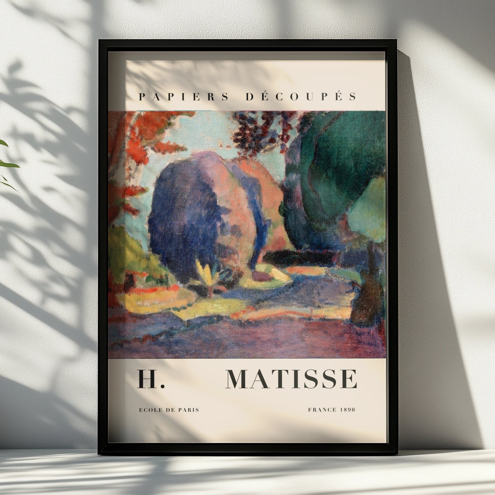 Colourful Landscape Wall Art Print, Vintage Fauvist Living Room Poster – product image 6