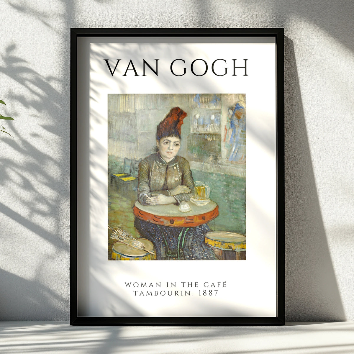 Van Gogh Woman in the Cafe Tambourin 1887 Wall Art Print, Vintage Gallery Poster – product image 6