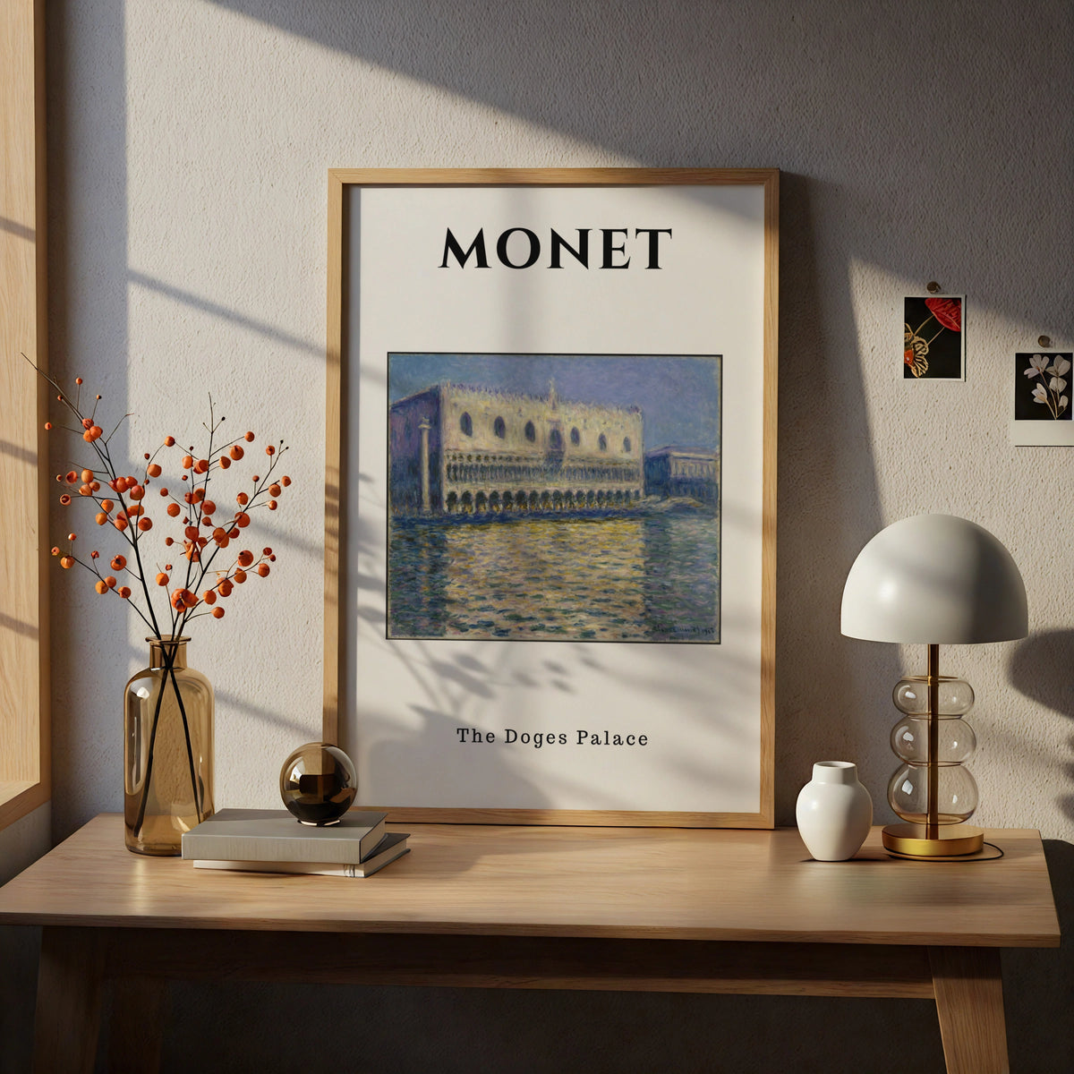 Monet Doges Palace Venice Wall Art Print | Impressionist Poster, Living Room Decor – product image 5