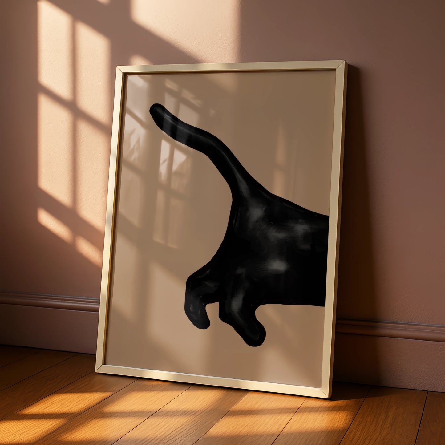 Halloween Black Witch Hand Poster, Spooky Claw Wall Art, Dark Gothic Horror Print