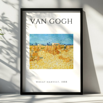 Van Gogh Wheat Harvest 1888 Wall Art Print | Vintage Golden Field Poster, Living Room – product image 6
