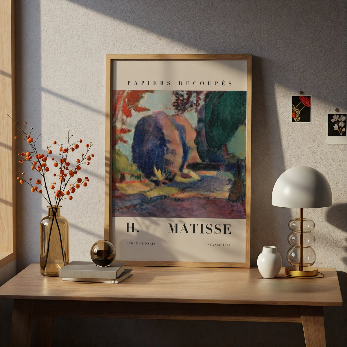 Colourful Landscape Wall Art Print, Vintage Fauvist Living Room Poster – product image 5