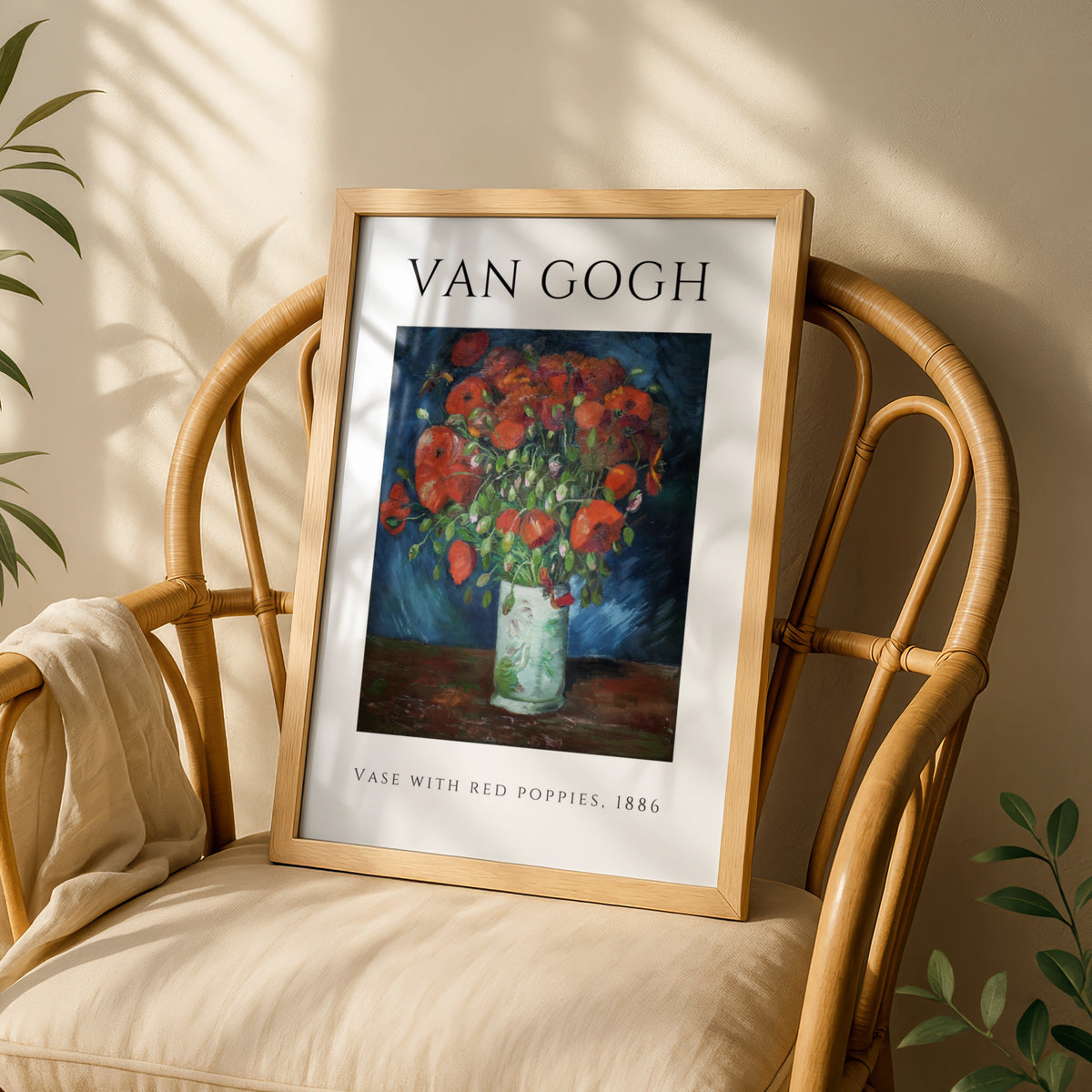 Van Gogh Poppies Wall Art Print | Red Floral Poster, Vintage Botanical Gallery Print – product image 3