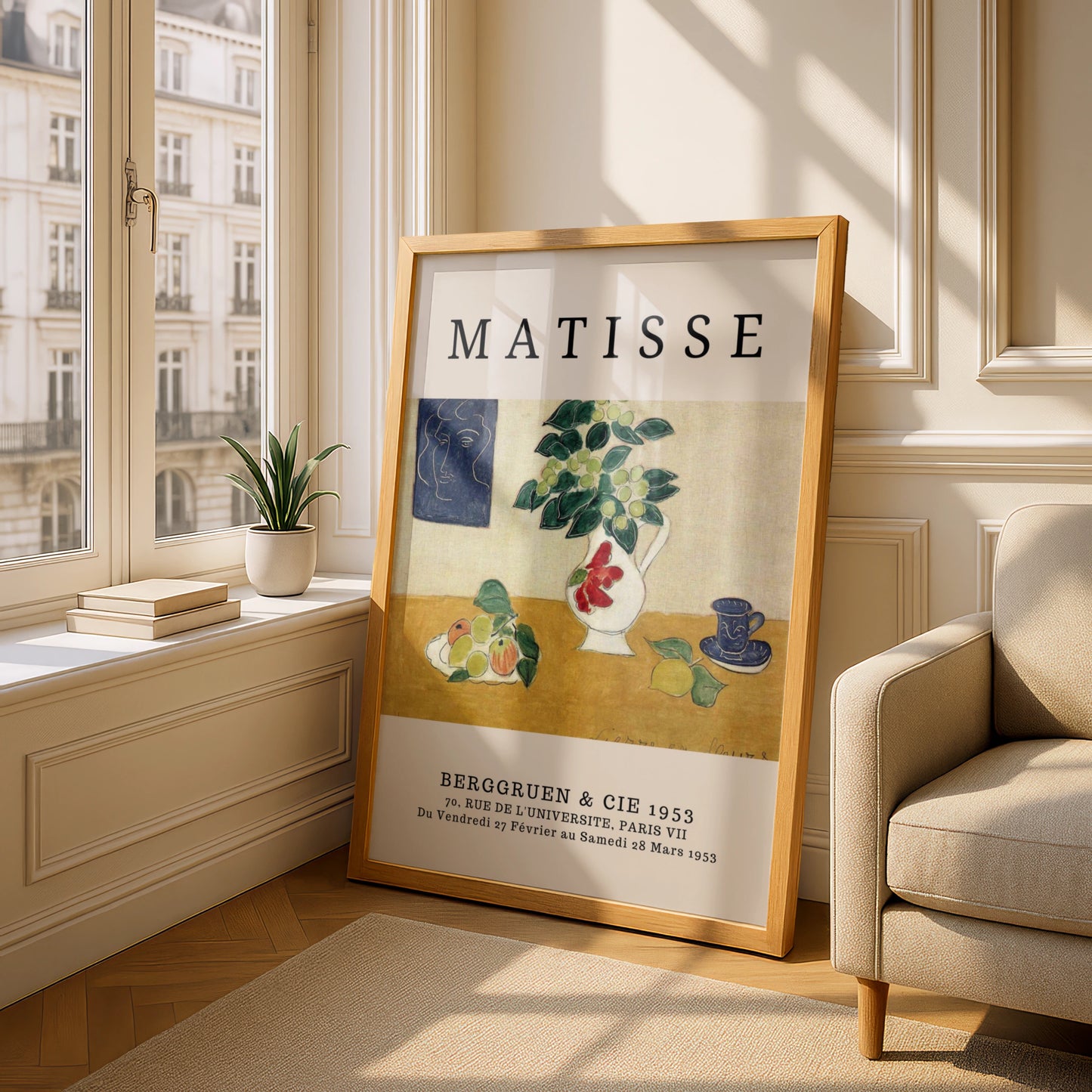 Colourful Still Life Wall Art Print, Vintage Botanical Floral Gallery Poster – product image 4