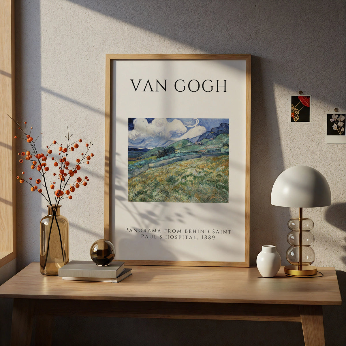 Van Gogh Landscape Wall Art Print | Vintage Gallery Poster, Green Blue Living Room – product image 5