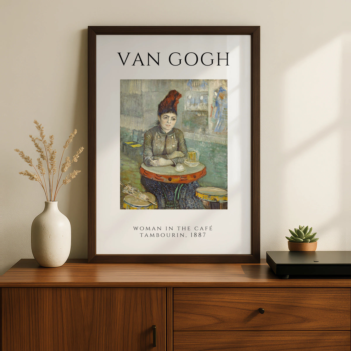 Van Gogh Woman in the Cafe Tambourin 1887 Wall Art Print, Vintage Gallery Poster – product image 2