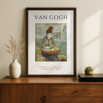 Van Gogh Woman in the Cafe Tambourin 1887 Wall Art Print, Vintage Gallery Poster – product image 2