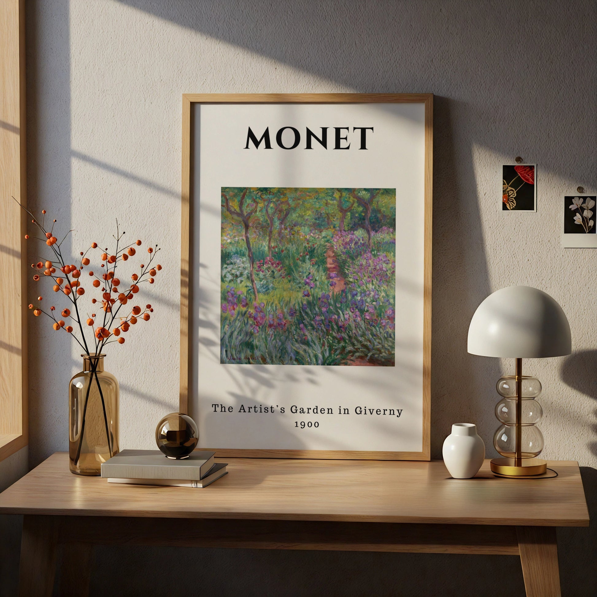 Monet Garden Wall Art Print | Impressionist Floral Poster, Giverny Botanical Print – product image 5