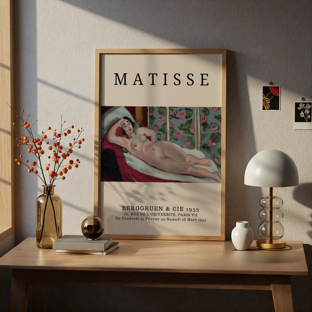 Vintage Nude Figure Wall Art Print, Colourful Modernist Gallery Poster – product image 5